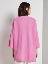 Strukturierter Kimono - Frauen - bright pink Strukturierter Kimono - Frauen - bright pink - 2 - TOM TAILOR Denim