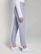 Schlichte Chino mit Gürtel - Frauen - Thin Stripe Pants Schlichte Chino mit Gürtel - Frauen - Thin Stripe Pants - 11 - TOM TAILOR
