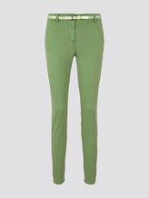Schlichte Chino mit Gürtel - Frauen - sundried turf green Schlichte Chino mit Gürtel - Frauen - sundried turf green - 7 - TOM TAILOR