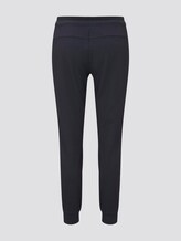 Loose-fit trousers with zippers - Women - navy small dot design Loose-fit trousers with zippers - Women - navy small dot design - 8 - TOM TAILOR