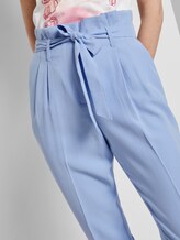 Paperbag-Hose mit Bindegürtel - Frauen - Parisienne Blue Paperbag-Hose mit Bindegürtel - Frauen - Parisienne Blue - 10 - TOM TAILOR