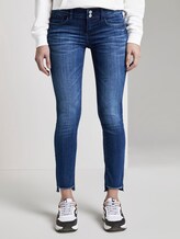 Carrie Slim Jeans - Frauen - Used Mid Stone Blue Denim Carrie Slim Jeans - Frauen - Used Mid Stone Blue Denim - 1 - TOM TAILOR