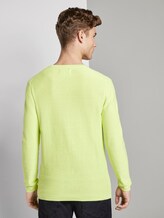 Strickpullover - Männer - neon green Strickpullover - Männer - neon green - 2 - TOM TAILOR Denim