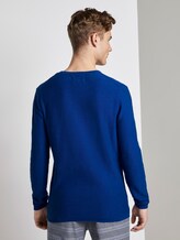 Strickpullover - Männer - bright king blue Strickpullover - Männer - bright king blue - 2 - TOM TAILOR Denim