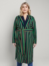 Gestreifter Long-Blazer - Frauen - navy base mutlicolor stripe Gestreifter Long-Blazer - Frauen - navy base mutlicolor stripe - 1 - My True Me