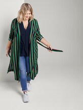 Gestreifter Long-Blazer - Frauen - navy base mutlicolor stripe Gestreifter Long-Blazer - Frauen - navy base mutlicolor stripe - 3 - My True Me