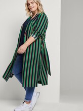 Gestreifter Long-Blazer - Frauen - navy base mutlicolor stripe Gestreifter Long-Blazer - Frauen - navy base mutlicolor stripe - 5 - My True Me