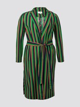 Gestreifter Long-Blazer - Frauen - navy base mutlicolor stripe Gestreifter Long-Blazer - Frauen - navy base mutlicolor stripe - 7 - My True Me