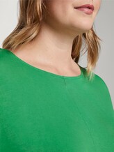 3/4 Arm Shirt mit Fledermaus-Ärmeln - Frauen - gras green 3/4 Arm Shirt mit Fledermaus-Ärmeln - Frauen - gras green - 9 - My True Me