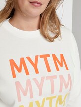 Sweater mit Schrift-Print - Frauen - Whisper White Sweater mit Schrift-Print - Frauen - Whisper White - 9 - My True Me