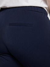 Schlichte Bundfaltenhose - Frauen - Real Navy Blue Schlichte Bundfaltenhose - Frauen - Real Navy Blue - 10 - My True Me