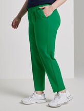 Schlichte Bundfaltenhose - Frauen - gras green Schlichte Bundfaltenhose - Frauen - gras green - 11 - My True Me