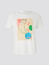T-Shirt mit Print - Frauen - Whisper White T-Shirt mit Print - Frauen - Whisper White - 7 - My True Me