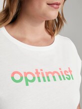 T-Shirt mit Print - Frauen - Off White T-Shirt mit Print - Frauen - Off White - 9 - My True Me