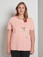 T-shirt met print - Vrouwen - bubble gum pink T-shirt met print - Vrouwen - bubble gum pink - 1 - My True Me