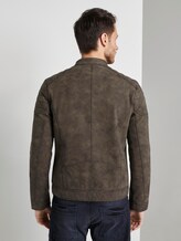 Bikerjacke aus Lederimitat - Männer - Roasted Chestnut Bikerjacke aus Lederimitat - Männer - Roasted Chestnut - 2 - TOM TAILOR