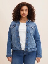 Jeansjacke im Washed-Look - Frauen - Blue Denim Jeansjacke im Washed-Look - Frauen - Blue Denim - 1 - My True Me