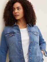 Jeansjacke im Washed-Look - Frauen - Blue Denim Jeansjacke im Washed-Look - Frauen - Blue Denim - 5 - My True Me
