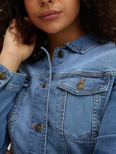 Jeansjacke im Washed-Look - Frauen - Blue Denim Jeansjacke im Washed-Look - Frauen - Blue Denim - 9 - My True Me