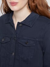 Jeansjacke im Slim-Fit - Frauen - Real Navy Blue Jeansjacke im Slim-Fit - Frauen - Real Navy Blue - 9 - TOM TAILOR Denim