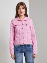 Jeansjacke im Slim-Fit - Frauen - lavender rose Jeansjacke im Slim-Fit - Frauen - lavender rose - 1 - TOM TAILOR Denim