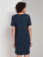 Jurk met strepen - - Sky Captain Blue Jurk met strepen - - Sky Captain Blue - 2 - Mine to five