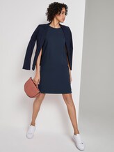 Jurk met strepen - - Sky Captain Blue Jurk met strepen - - Sky Captain Blue - 3 - Mine to five