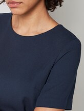 Jurk met strepen - - Sky Captain Blue Jurk met strepen - - Sky Captain Blue - 9 - Mine to five