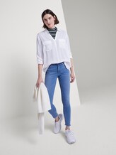 Nela Extra Skinny Push Up Effect - Frauen - Used Mid Stone Blue Denim Nela Extra Skinny Push Up Effect - Frauen - Used Mid Stone Blue Denim - 3 - TOM TAILOR Denim