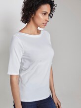 Basic T-Shirt - Frauen - White Basic T-Shirt - Frauen - White - 5 - Mine to five