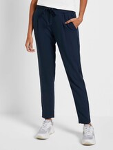 Hose mit Paspelstreifen - Frauen - Sky Captain Blue Hose mit Paspelstreifen - Frauen - Sky Captain Blue - 1 - Mine to five