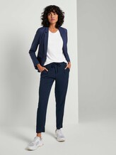 Hose mit Paspelstreifen - Frauen - Sky Captain Blue Hose mit Paspelstreifen - Frauen - Sky Captain Blue - 3 - Mine to five