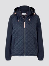Sportliche Hybrid-Jacke mit Kapuze - Frauen - Sky Captain Blue Sportliche Hybrid-Jacke mit Kapuze - Frauen - Sky Captain Blue - 7 - TOM TAILOR