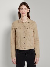 Jeansjacke - Frauen - cream toffee Jeansjacke - Frauen - cream toffee - 1 - TOM TAILOR