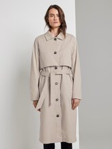 Moderner Trenchcoat - Frauen - Pastel Grey Moderner Trenchcoat - Frauen - Pastel Grey - 1 - TOM TAILOR
