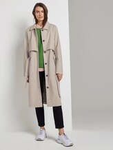 Moderner Trenchcoat - Frauen - Pastel Grey Moderner Trenchcoat - Frauen - Pastel Grey - 3 - TOM TAILOR