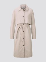 Moderner Trenchcoat - Frauen - Pastel Grey Moderner Trenchcoat - Frauen - Pastel Grey - 7 - TOM TAILOR