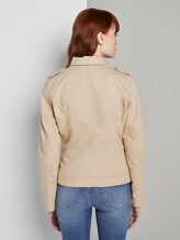 Bikerjacke - Frauen - cream toffee Bikerjacke - Frauen - cream toffee - 2 - TOM TAILOR