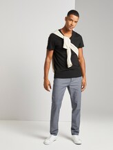 Slim Chino Hose - Männer - blue zig zag waeve Slim Chino Hose - Männer - blue zig zag waeve - 3 - TOM TAILOR Denim
