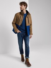 Strukturierter Strickpullover - Männer - blue blue knitted structure Strukturierter Strickpullover - Männer - blue blue knitted structure - 3 - TOM TAILOR