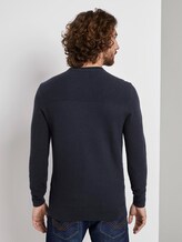 Getextureerde trui - Männer - Sky Captain Blue Getextureerde trui - Männer - Sky Captain Blue - 2 - TOM TAILOR