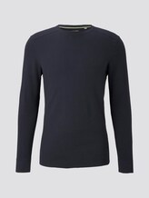Getextureerde trui - Männer - Sky Captain Blue Getextureerde trui - Männer - Sky Captain Blue - 7 - TOM TAILOR
