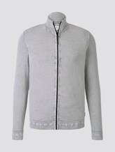 Strukturierte Strickjacke - Männer - Artemis Grey Strukturierte Strickjacke - Männer - Artemis Grey - 7 - TOM TAILOR