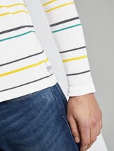Gestreifter Strickpullover - Männer - white yellow fine stripe Gestreifter Strickpullover - Männer - white yellow fine stripe - 9 - TOM TAILOR