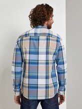 geruit hemd - Männer - blue white multicol big check geruit hemd - Männer - blue white multicol big check - 2 - TOM TAILOR