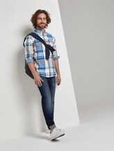 geruit hemd - Männer - blue white multicol big check geruit hemd - Männer - blue white multicol big check - 3 - TOM TAILOR