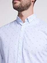 Overhemd met all-over print - Männer - light blue navy grid design Overhemd met all-over print - Männer - light blue navy grid design - 9 - TOM TAILOR