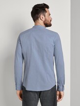 Overhemd met textuur - Männer - lightblue herringbone struct Overhemd met textuur - Männer - lightblue herringbone struct - 2 - TOM TAILOR
