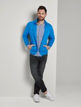 Overhemd met textuur - Männer - lightblue herringbone struct Overhemd met textuur - Männer - lightblue herringbone struct - 3 - TOM TAILOR