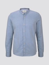 Overhemd met textuur - Männer - lightblue herringbone struct Overhemd met textuur - Männer - lightblue herringbone struct - 7 - TOM TAILOR